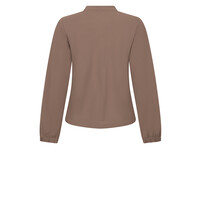 Zoso Travel Blouse Mocha