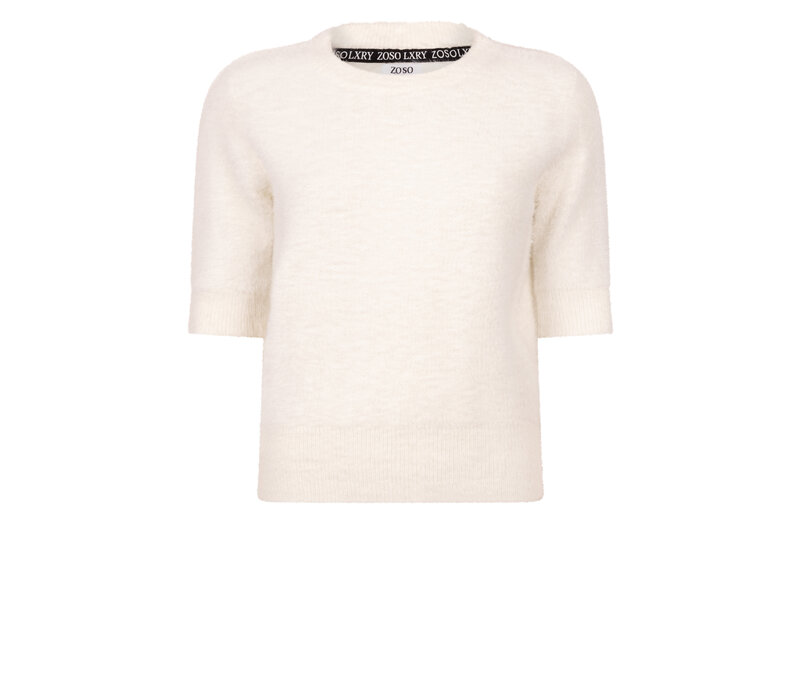 Zoso Knitted Sweater Off White