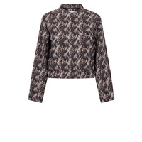 Zoso Fancy Jacquard Jacket Mocha Multi