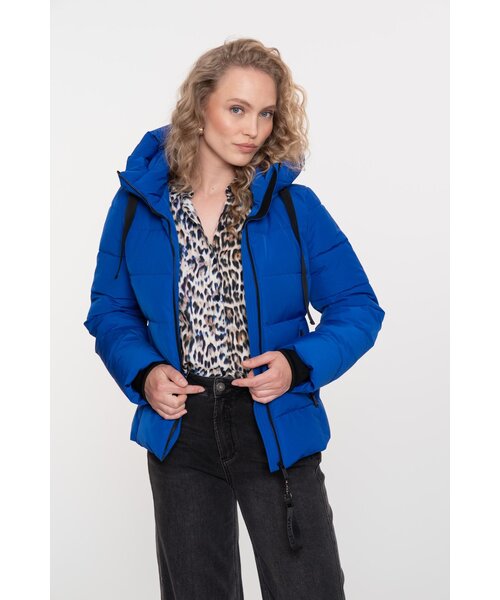 Geisha Geisha Jacket with Hood Short