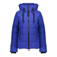 Geisha Jacket with Hood Short Cobalt