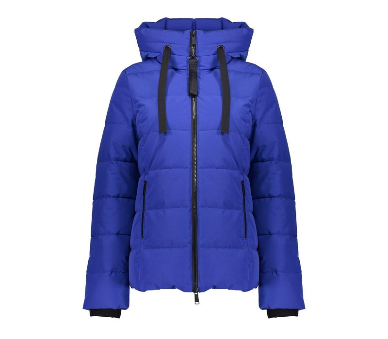 Geisha Jacket with Hood Short Cobalt