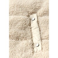 Street One Short Padded Teddy Mat Mix Vest savannah sand
