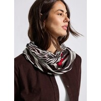 Street One Printed Loop Sjaal Racing Red
