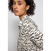 Street One Printed Blouse Shirt Pocket Morning Beige