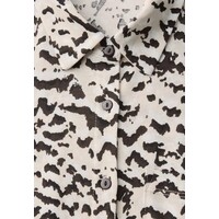 Street One Printed Blouse Shirt Pocket Morning Beige