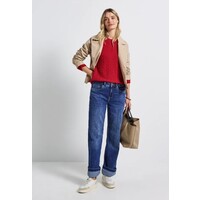 Street One Cosy Structure Sweater Racing Red
