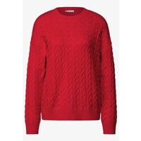 Street One Cosy Structure Sweater Racing Red