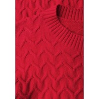 Street One Cosy Structure Sweater Racing Red