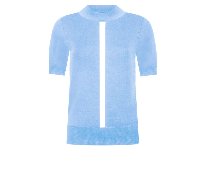 Zoso Knitted Sweater Blue