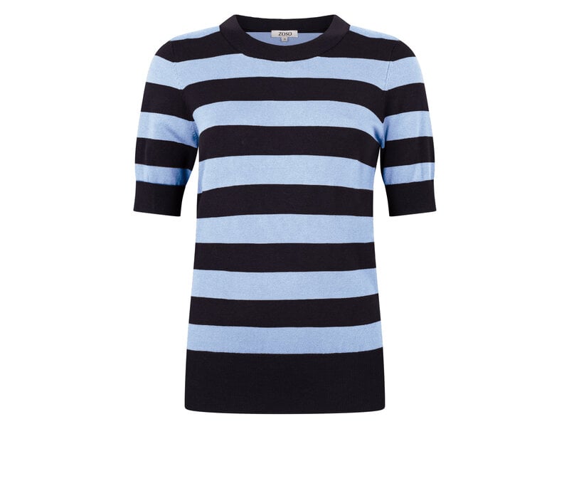 Zoso Knitted Sweater Blue Navy