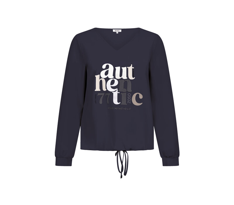 Zoso Travel Top Navy