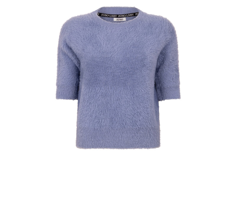 Zoso Knitted Sweater Blue