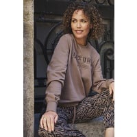 Zoso Luxury Embroidery Sweater Mocha