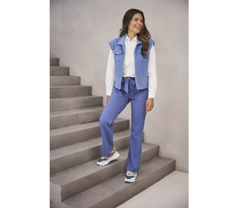 Zoso Travel Flair Pant Blue