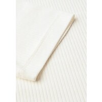 Street One Rib Turtle Neck Shirt Off White