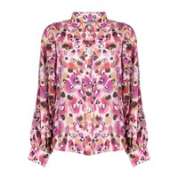 Geisha Blouse Animal Pink