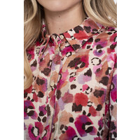 Geisha Blouse Animal Pink