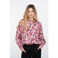 Geisha Blouse Animal Pink