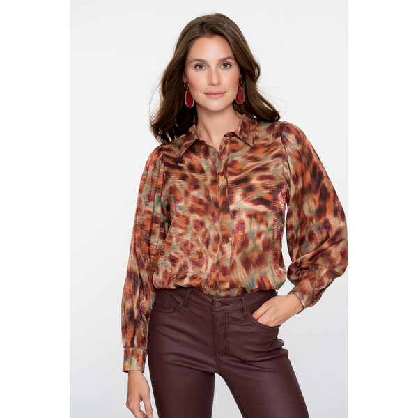 Geisha Blouse Print 