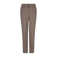 Red Button Diana Punta Pinstripe Warm Taupe