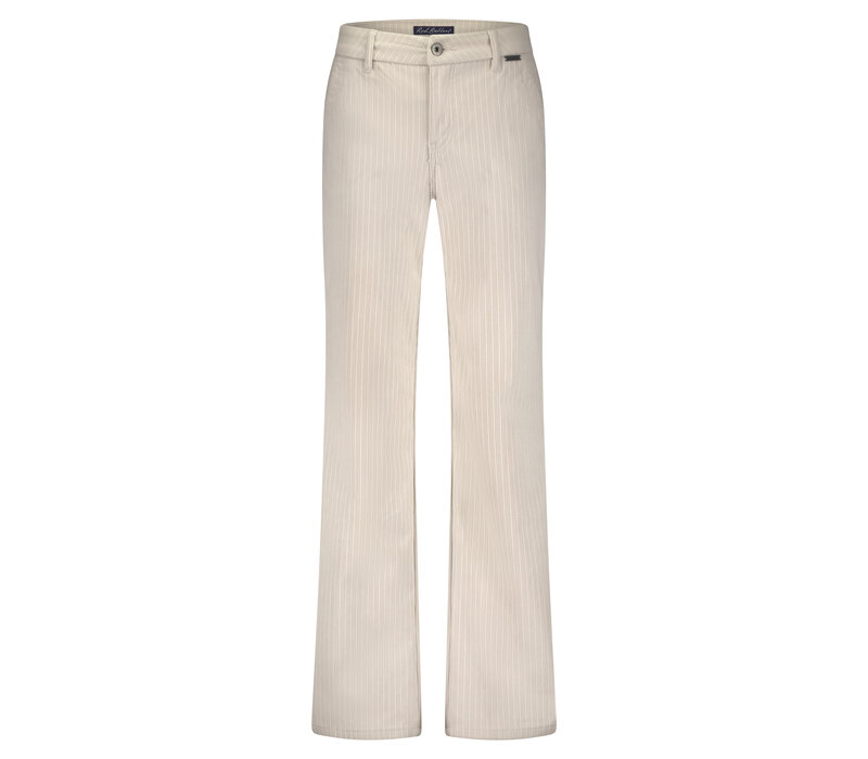 Red Button Claudette Pinstripe Rib Lengte 33 Stone