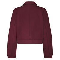 Red Button Bomber Jacket Punta Ruby