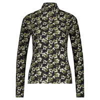 Red Button Rolinde Flower Print Khaki