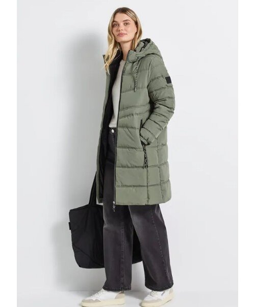 StreetOne Street One Long Quilted Jacket Teflon
