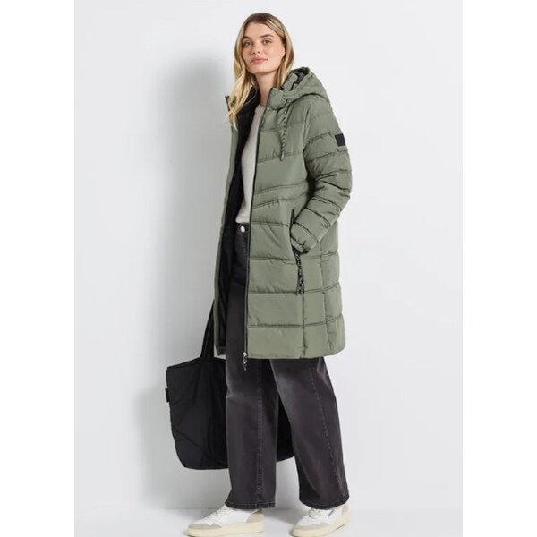 Street One Long Quilted Jacket Teflon 