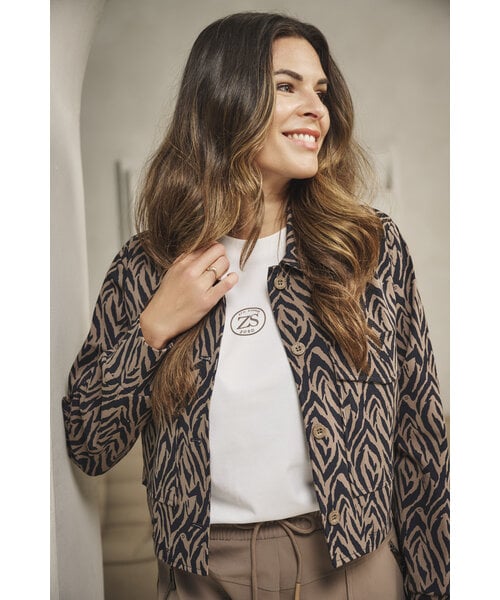 Zoso Zoso Print Travel Jacket