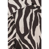 Street One Printed Basic Shirt Deep Roast Brown