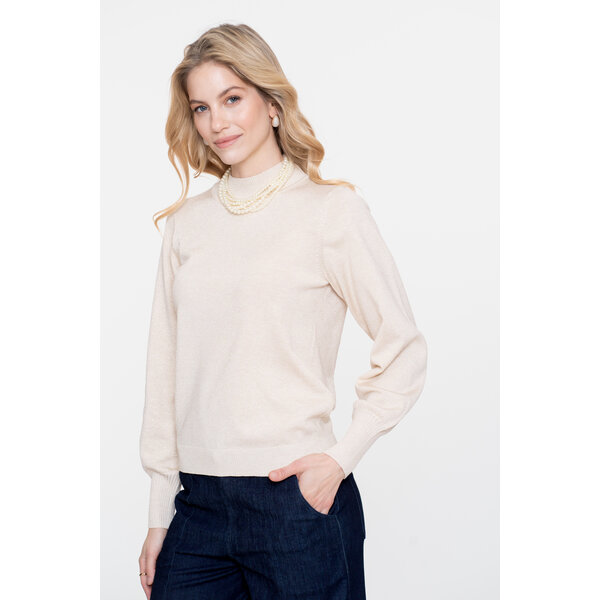Geisha Pullover Basic Turtle Lurex  Geisha Pullover Basic Turtle Lurex