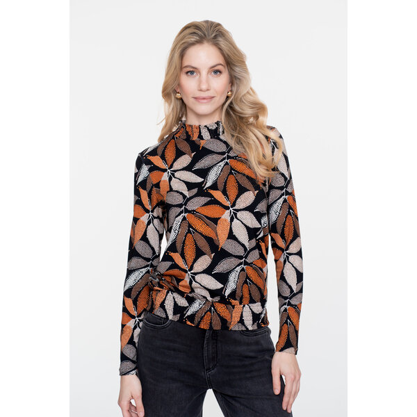 Geisha Top with Smock Jersey 