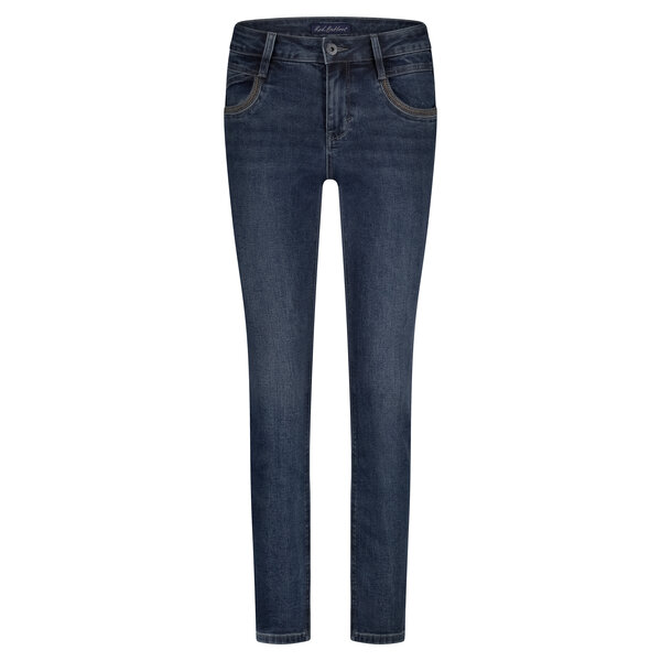 Red Button Sissy Denim Embroidery 