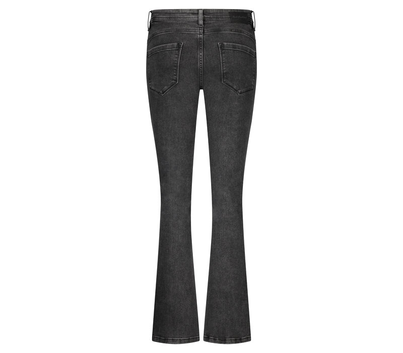 Red Button Babette Snowwash Black