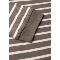 Street One Basic U-Boat Shirt Silk Brown