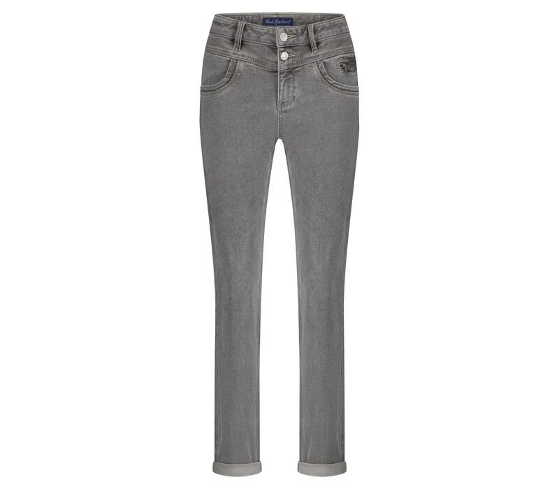 Red Button Sienna 1 Zip Grey Denim
