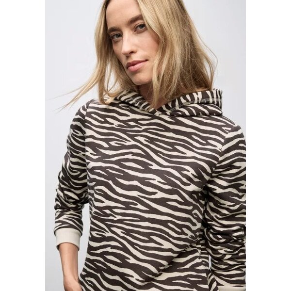 Street One Printed Sweat Hoody 