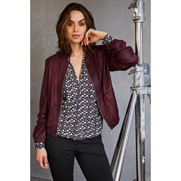 Helena Hart Top Jozzy Print Dotty 