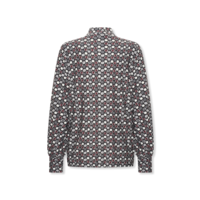 Helena Hart Top Jozzy Print Dotty Wine