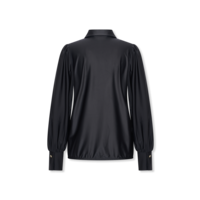Helena Hart Top Seda Glans Zwart