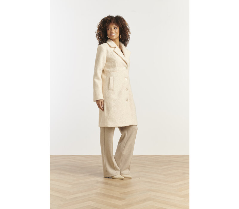 Smashed Lemon Coat Off White
