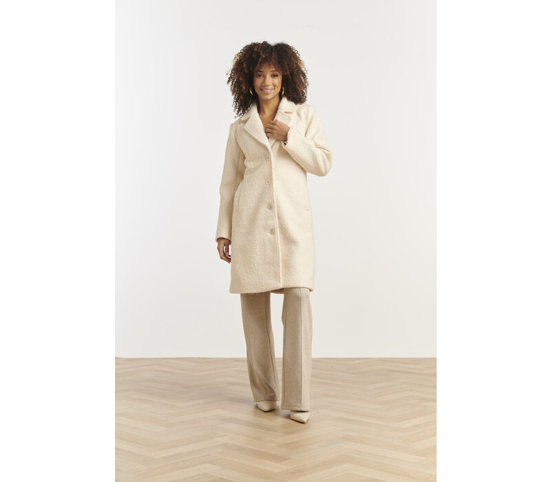 Smashed Lemon Coat Off White