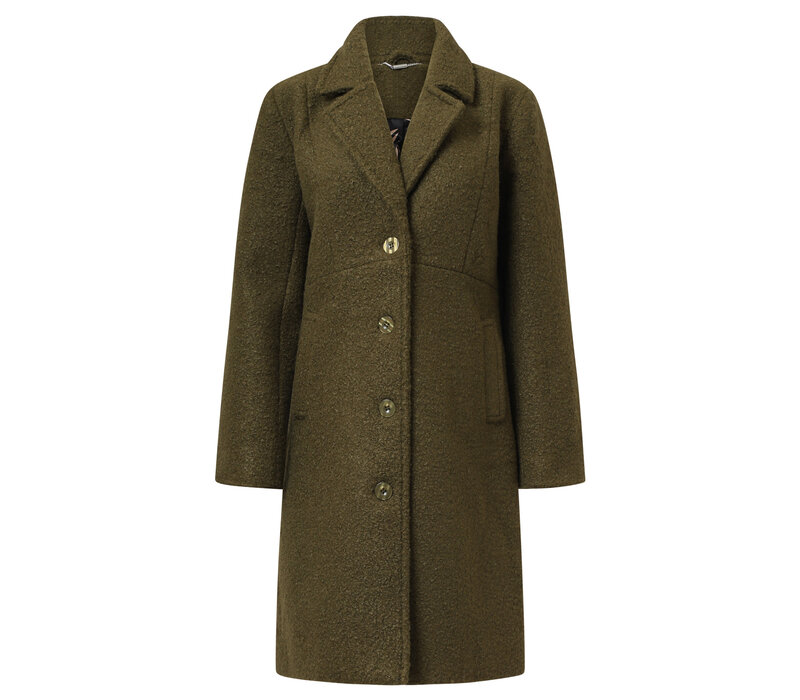 Smashed Lemon Coat Army Green