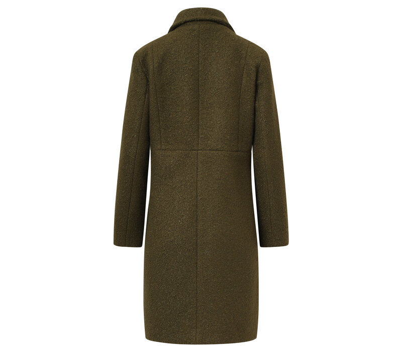 Smashed Lemon Coat Army Green