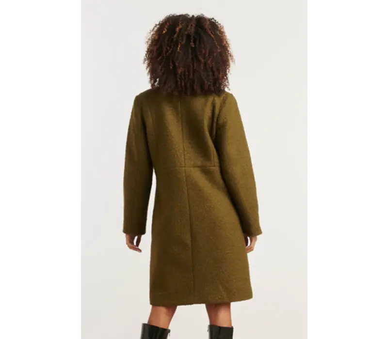 Smashed Lemon Coat Army Green