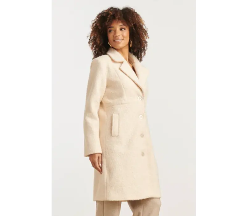 Smashed Lemon Coat Off White
