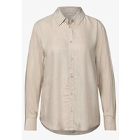 Street One Melange Shirtcollar Blouse Morning Beige Melange