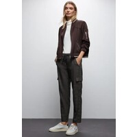 Street One Bonny Cargo Check Silk Brown